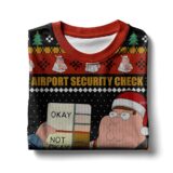 Hooktab Security Check Family Guy Ugly Christmas Sweater
