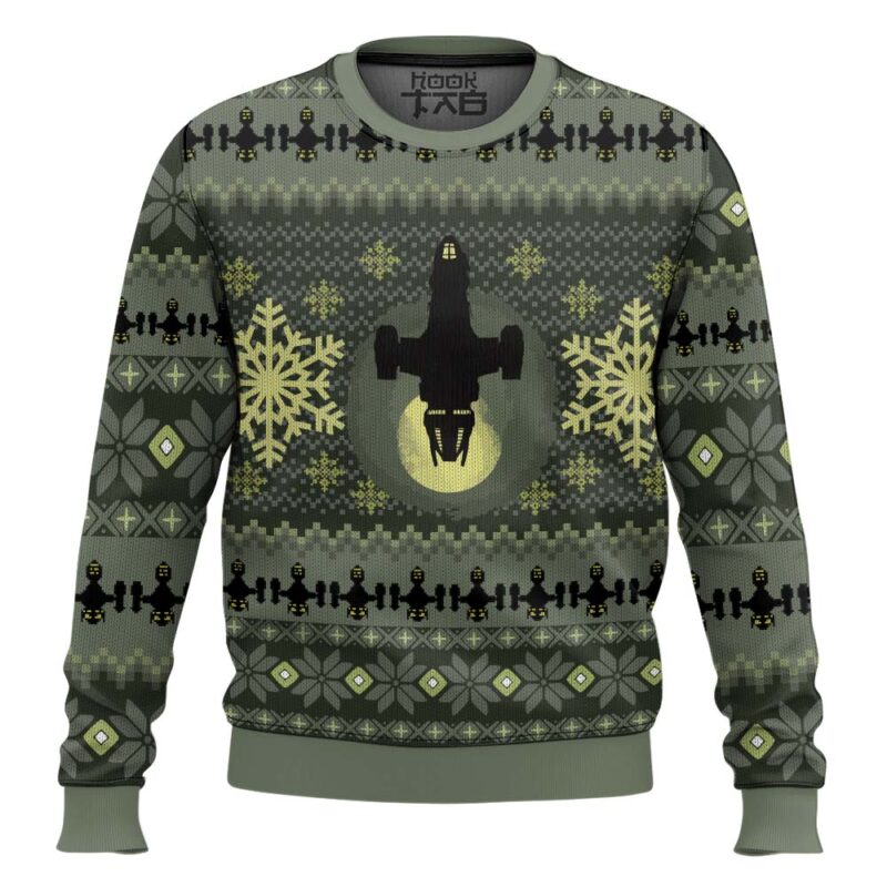 Hooktab Serenity Firefly Ugly Christmas Sweater Hooktab Serenity Firefly Ugly Christmas Sweater
