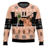 Hooktab Seth Rollins WWE Ugly Christmas Sweater
