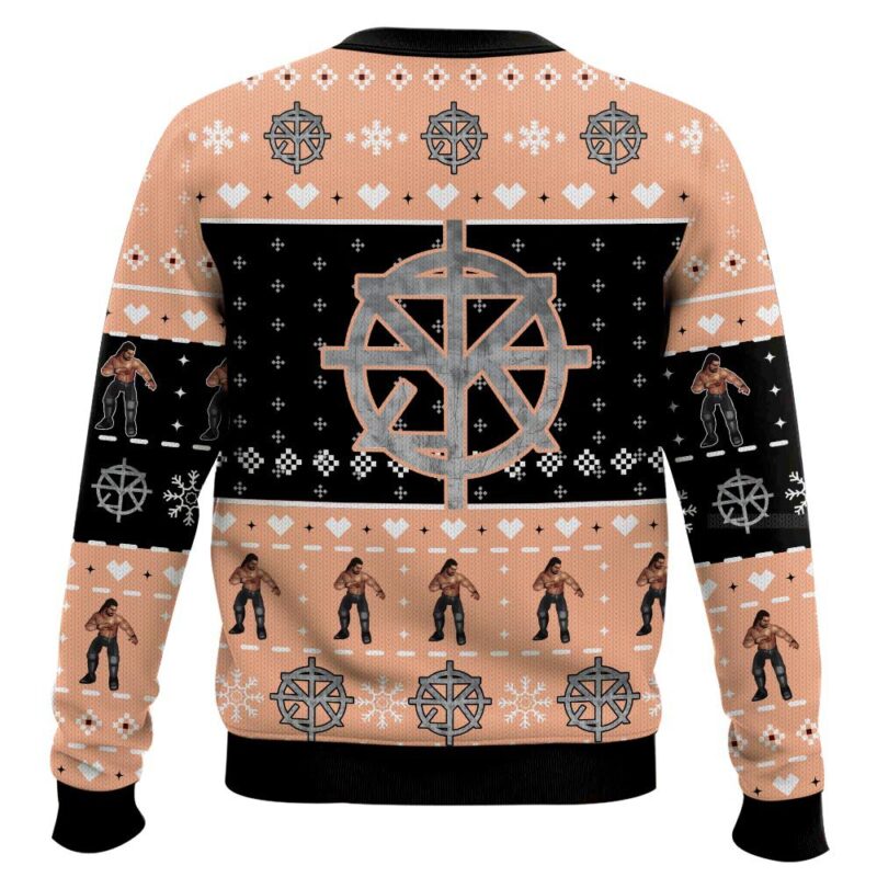 Hooktab Seth Rollins WWE Ugly Christmas Sweater Hooktab Seth Rollins WWE Ugly Christmas Sweater