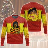 Hooktab Sexual Chocolate Coming To America Ugly Christmas Sweater