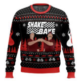 Hooktab Shake And Bake Talladega Nights Ugly Christmas Sweater