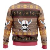Hooktab Shanks One Piece Ugly Christmas Sweater