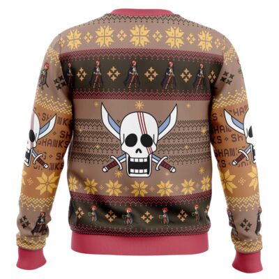 Hooktab Shanks One Piece Ugly Christmas Sweater