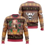 Hooktab Shanks One Piece Ugly Christmas Sweater