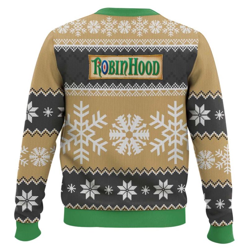 Hooktab Share Your Blessings Disney Robin Hood Ugly Christmas Sweater Hooktab Share Your Blessings Disney Robin Hood Ugly Christmas Sweater