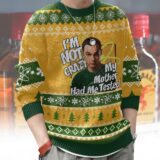 Hooktab Sheldon Cooper I'm Not Crazy, My Mother Had Me Tested The Big Bang Theory Ugly Christmas Sweater