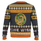 Hooktab Shenron All I Want For Christmas Is One Wish Dragon Ball Z Ugly Christmas Sweater