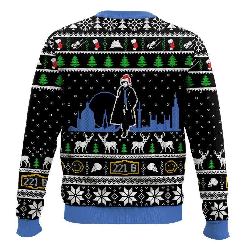 Hooktab Sherlock Benedict Cumberbatch Ugly Christmas Sweater Hooktab Sherlock Benedict Cumberbatch Ugly Christmas Sweater