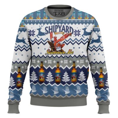 Hooktab Shipyard Summer Ale Ugly Christmas Sweater