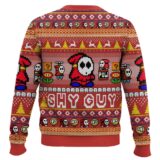 Hooktab Shy Guy Mario Bros Ugly Christmas Sweater