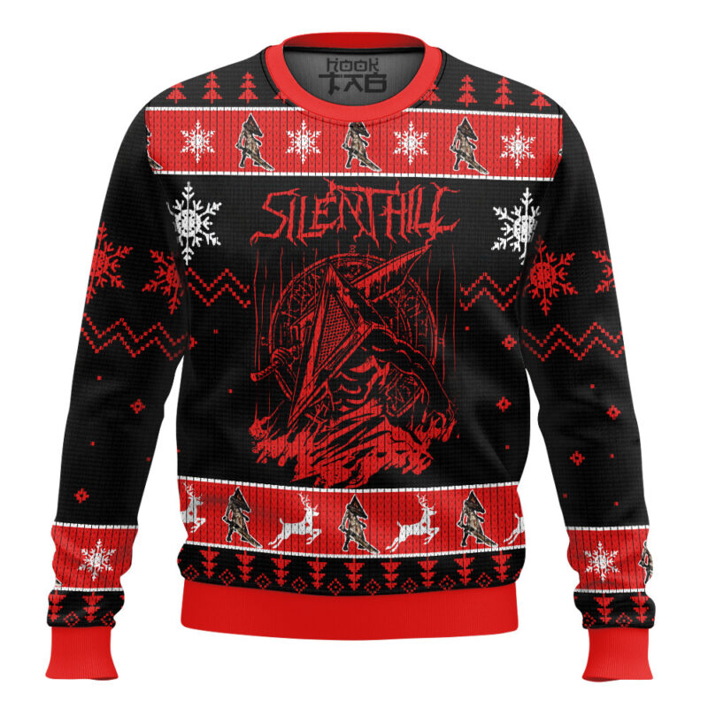 Hooktab Silent Hill Ugly Christmas Sweater