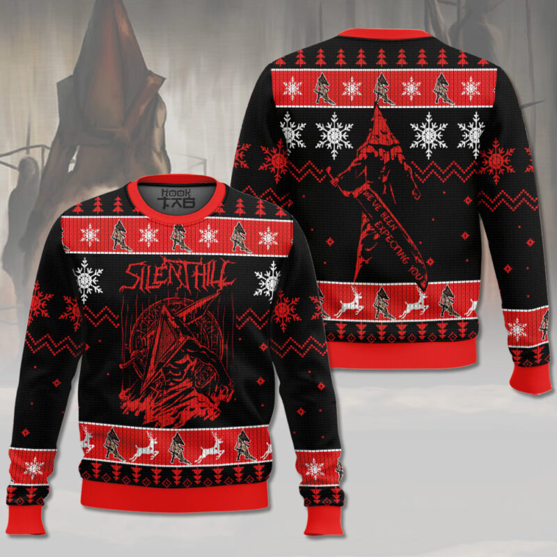 Hooktab Silent Hill Ugly Christmas Sweater Hooktab Silent Hill Ugly Christmas Sweater