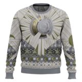 Hooktab Silent Knight Marvel Moon Knight Ugly Christmas Sweater