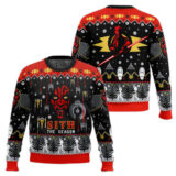 Hooktab Sith The Season Star Wars Ugly Christmas Sweater