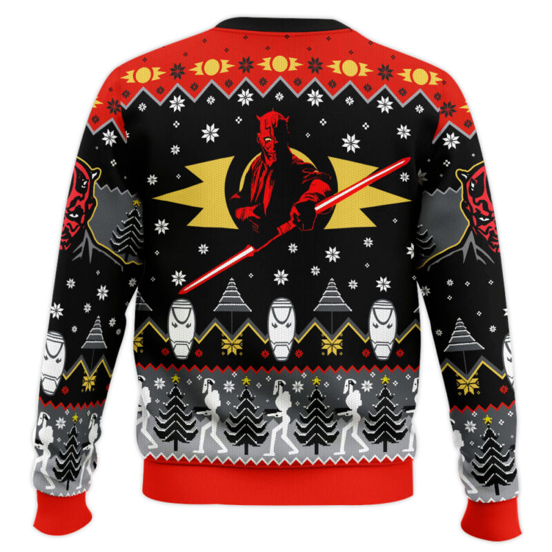 Hooktab Sith The Season Star Wars Ugly Christmas Sweater Hooktab Sith The Season Star Wars Ugly Christmas Sweater