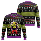 Hooktab Skeletor Myahahaha Masters of the Universe Ugly Christmas Sweater