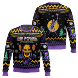 Hooktab Skeletor The Evil Power Of Christmas Masters Of The Universe Ugly Christmas Sweater