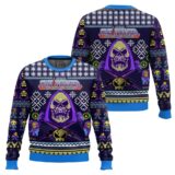 Hooktab Skeletor The Power Of Christmas Masters Of The Universe Ugly Christmas Sweater