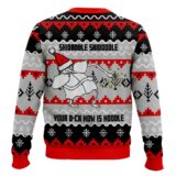Hooktab Skidaddle Skidoodle Your D*ck Now Is A Noodle Meme Ugly Christmas Sweater