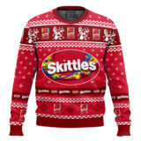 Hooktab Skittles Ugly Christmas Sweater