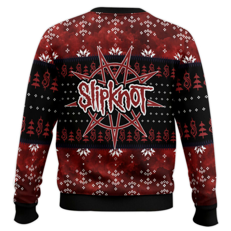 Hooktab Slipknot Ugly Christmas Sweater Hooktab Slipknot Ugly Christmas Sweater