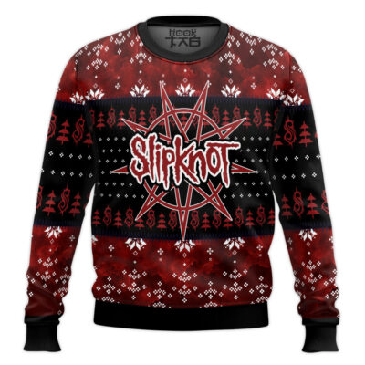 Hooktab Slipknot Ugly Christmas Sweater