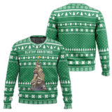 Hooktab Slothy Christmas Cute Sloth Ugly Christmas Sweater