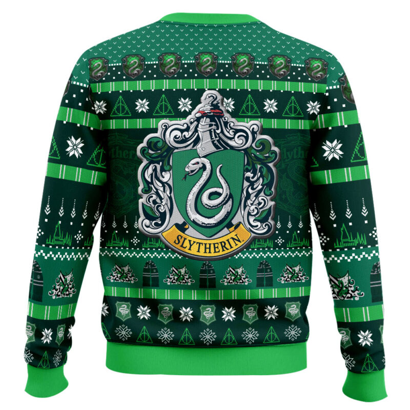 Hooktab Slytherin Merry Christmas Ya Filthy Muggle Sweater Hooktab Slytherin Merry Christmas Ya Filthy Muggle Sweater