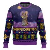 Hooktab Snappy Christmas Infinity Gauntlet Marvel Ugly Christmas Sweater