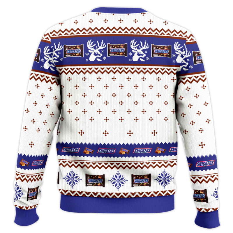 Hooktab Snickers Ugly Christmas Sweater Hooktab Snickers Ugly Christmas Sweater