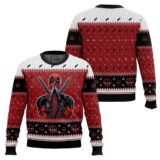 Hooktab Sniffing Deadpool Ugly Christmas Sweater