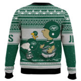 Hooktab Snoopy And Charlie Brown New York Jets Ugly Sweater
