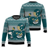 Hooktab Snoopy And Charlie Brown Philadelphia Eagles Ugly Sweater