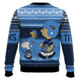 Hooktab Snoopy And Charlie Brown Tennessee Titans Ugly Sweater