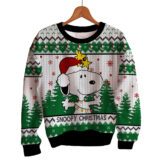 Hooktab Snoopy Christmas The Charlie Brown and Snoopy Show Ugly Christmas Sweater