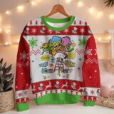 Hooktab Snoopy Drops The Charlie Brown and Snoopy Show Ugly Christmas Sweater