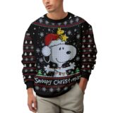 Hooktab Snoopy Xmas The Charlie Brown and Snoopy Show Ugly Christmas Sweater