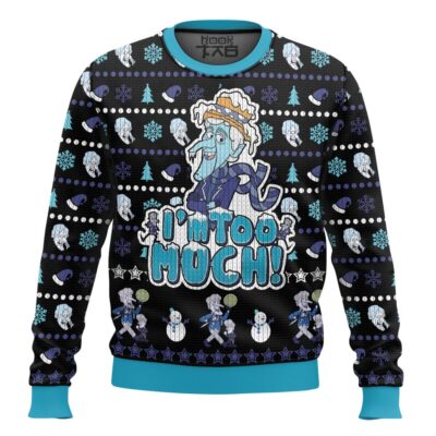 Hooktab Snow Miser The Year Without a Santa Claus Ugly Christmas Sweater