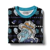 Hooktab Snow Miser The Year Without a Santa Claus Ugly Christmas Sweater