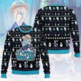 Hooktab Snow Miser The Year Without a Santa Claus Ugly Christmas Sweater
