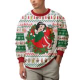 Hooktab Snow White Ugly Christmas Sweater