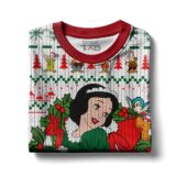 Hooktab Snow White Ugly Christmas Sweater