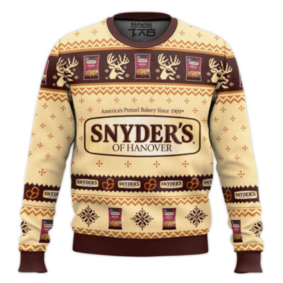 Hooktab Snyder's of Hanover Ugly Christmas Sweater