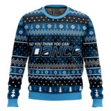Hooktab So You Think You Can Dance Ugly Christmas Sweater