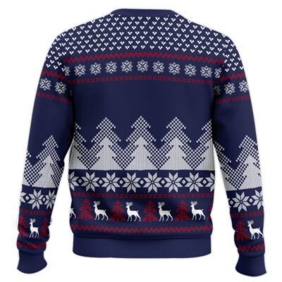 Hooktab Soccer “Have A Messi Christmas” Ugly Christmas Sweater