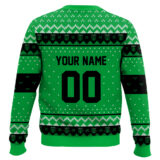 Hooktab Soccer MLS Austin FC Custom Name And Number Ugly Christmas Sweater
