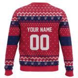 Hooktab Soccer MLS FC Dallas Custom Name And Number Ugly Christmas Sweater