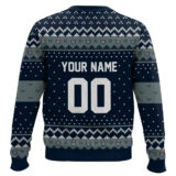 Hooktab Soccer MLS San Diego FC Custom Name And Number Ugly Christmas Sweater