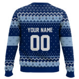 Hooktab Soccer MLS Vancouver Whitecaps FC Custom Name And Number Ugly Christmas Sweater